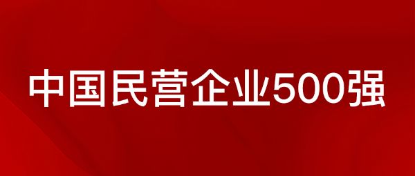 远东控股集团再次荣登中国民营企业500强！